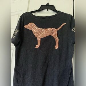 Victoria's Secret PINK Charcoal Tee